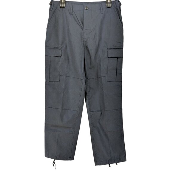 Tact Gear Utility Pants Men's Size Medium Regular Navy Blue Ripstop Fabric - Picture 1 of 8
